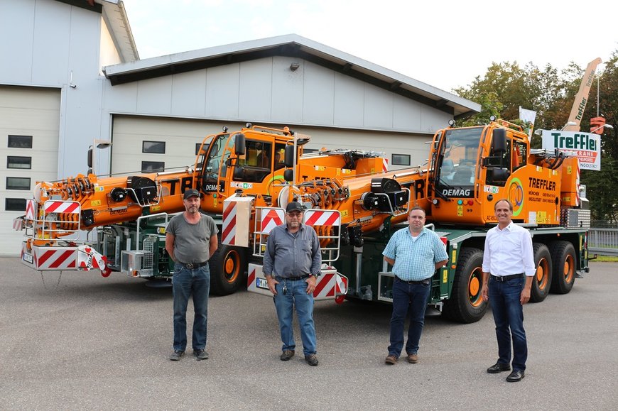 Maxikraft Group receives three Demag AC 45 City cranes
